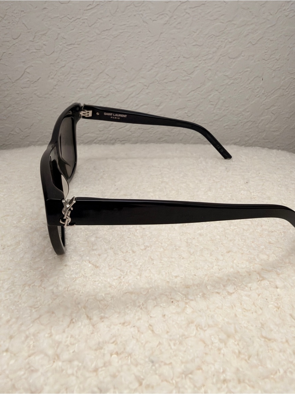 Saint Laurent Black Logo Detail Women’s Sunglasses